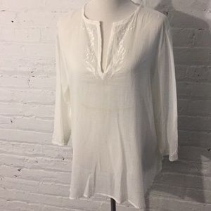 Ralph Lauren Sheer lightweight tunic